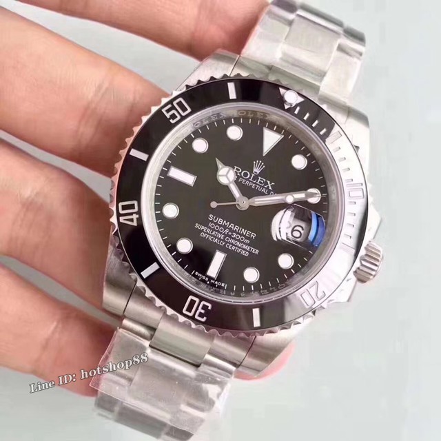 劳力士手表 Rolex潜航者型SUB水鬼 型号116610 904L钢版本 Rolex高端男士腕表 gjs1415